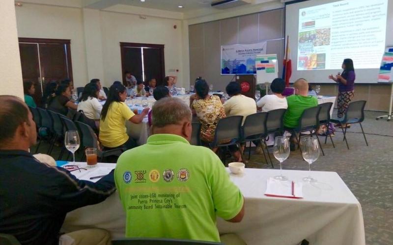 Participants look on during the G-Watch Puerto Princesa Volunteers & Monitors Reunion in April 2016. 
